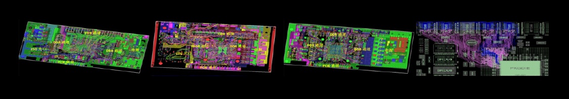 Dense multi-channel LPDDR5 computing card with a maximum operating speed of 6400Mbps