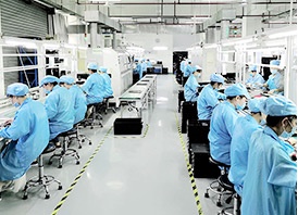 Post welding production line